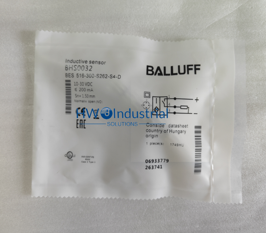 BALLUFF BES 516-300-S262-S4-D (BHS0032) Inductive Standard Sensors PNP