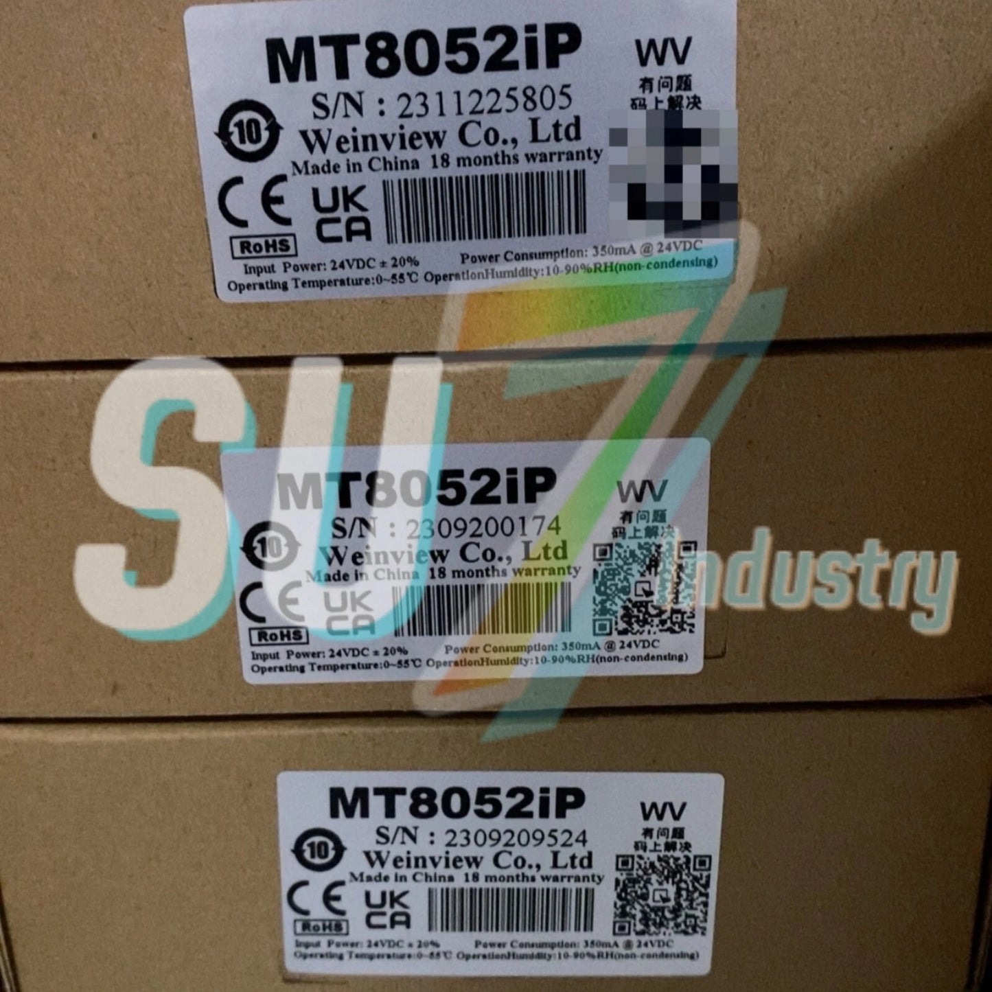Weinview MT8052iP HMI Touch Screen# 1pcs    In Box
