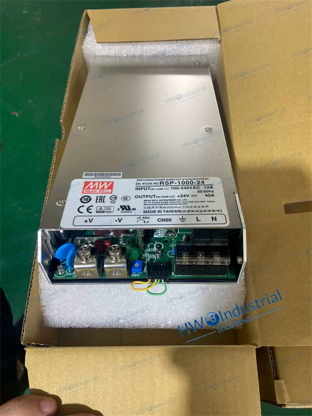 1/piece RSP-1000-24 1000W 24V40A MEAN WELL High Power Industrial Power Supply