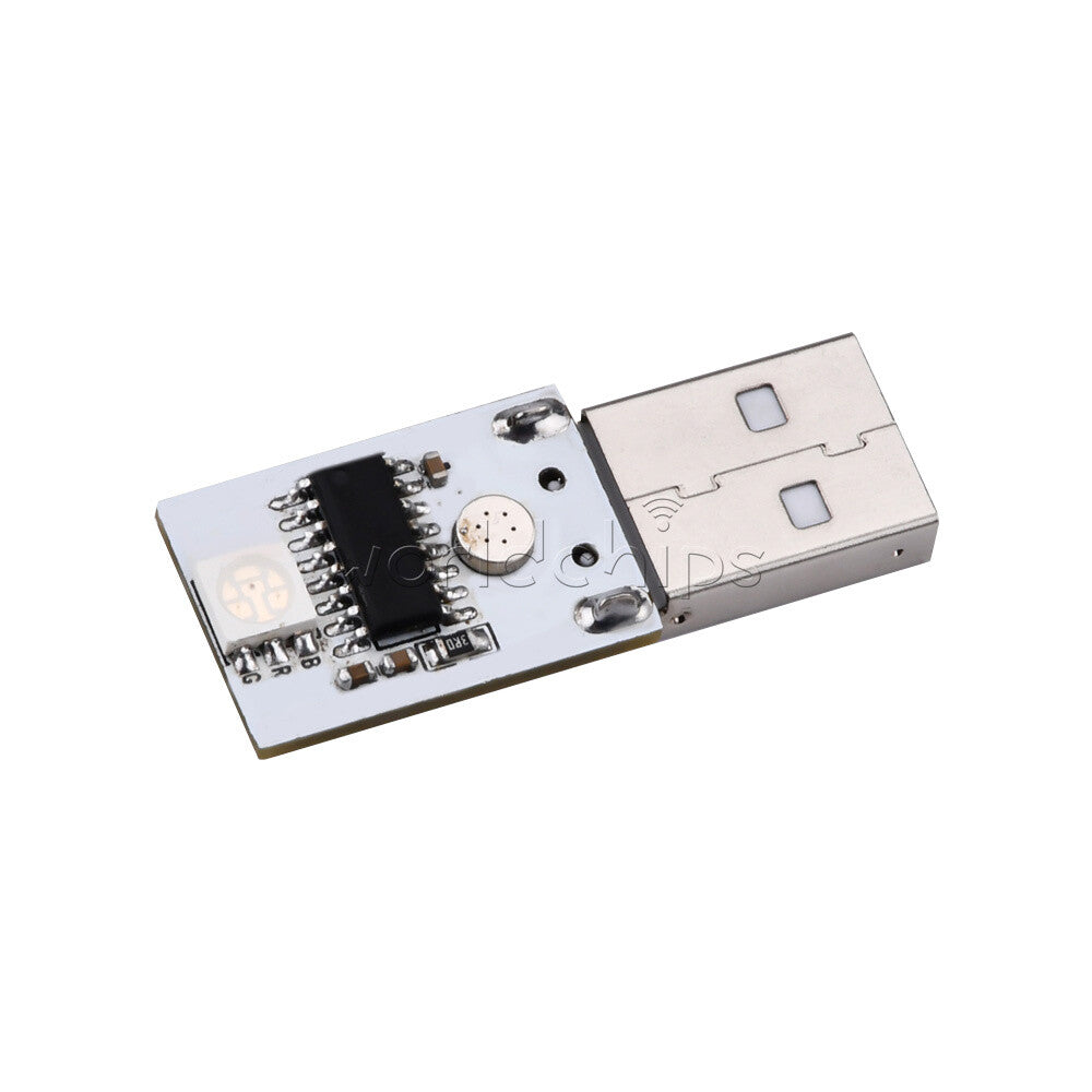 10PCS DC 5V USB LED Intelligent Voice Control Small Night Light Module 6 Colors