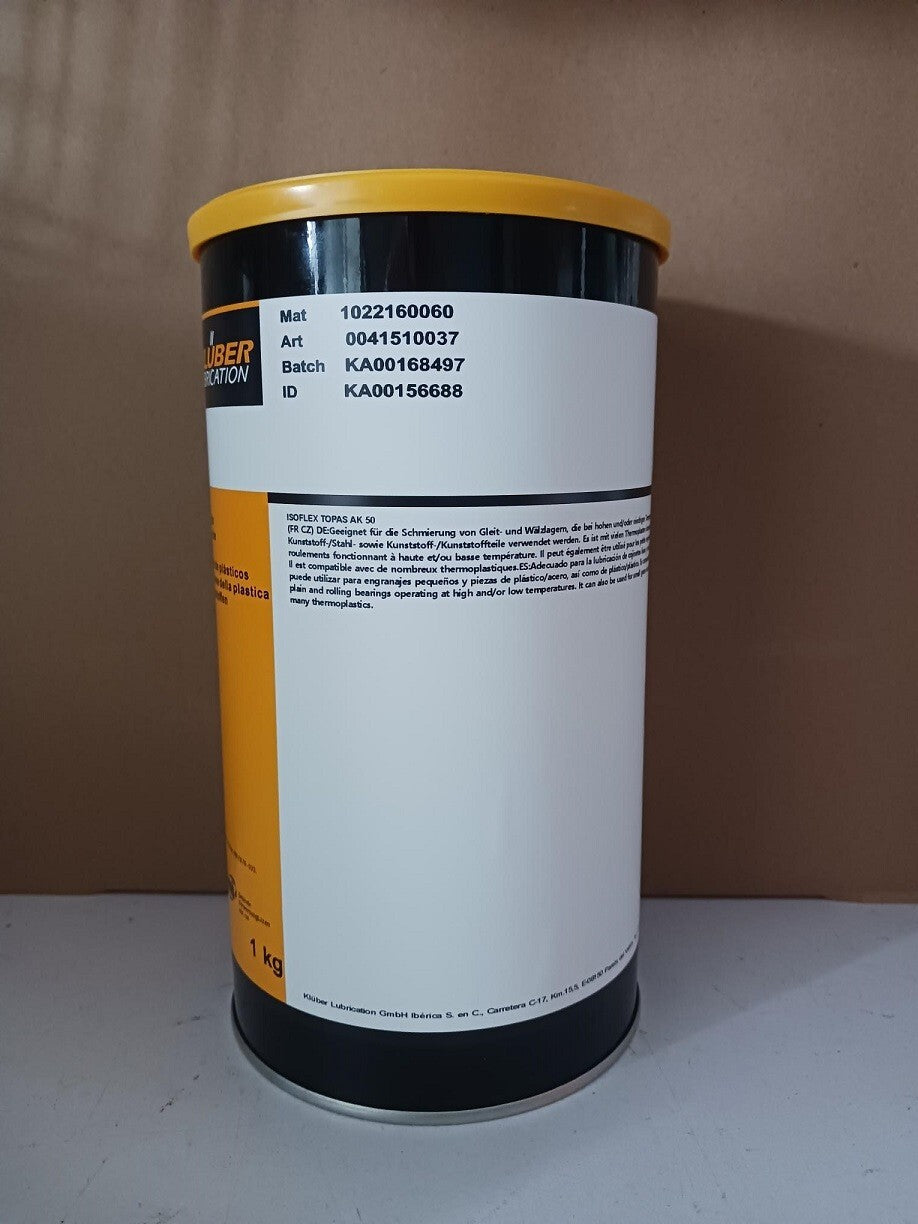 KLUBER  ISOFLEX TOPAS AK 50 Grease 1Kg (2.2 LB) AK50  free ship