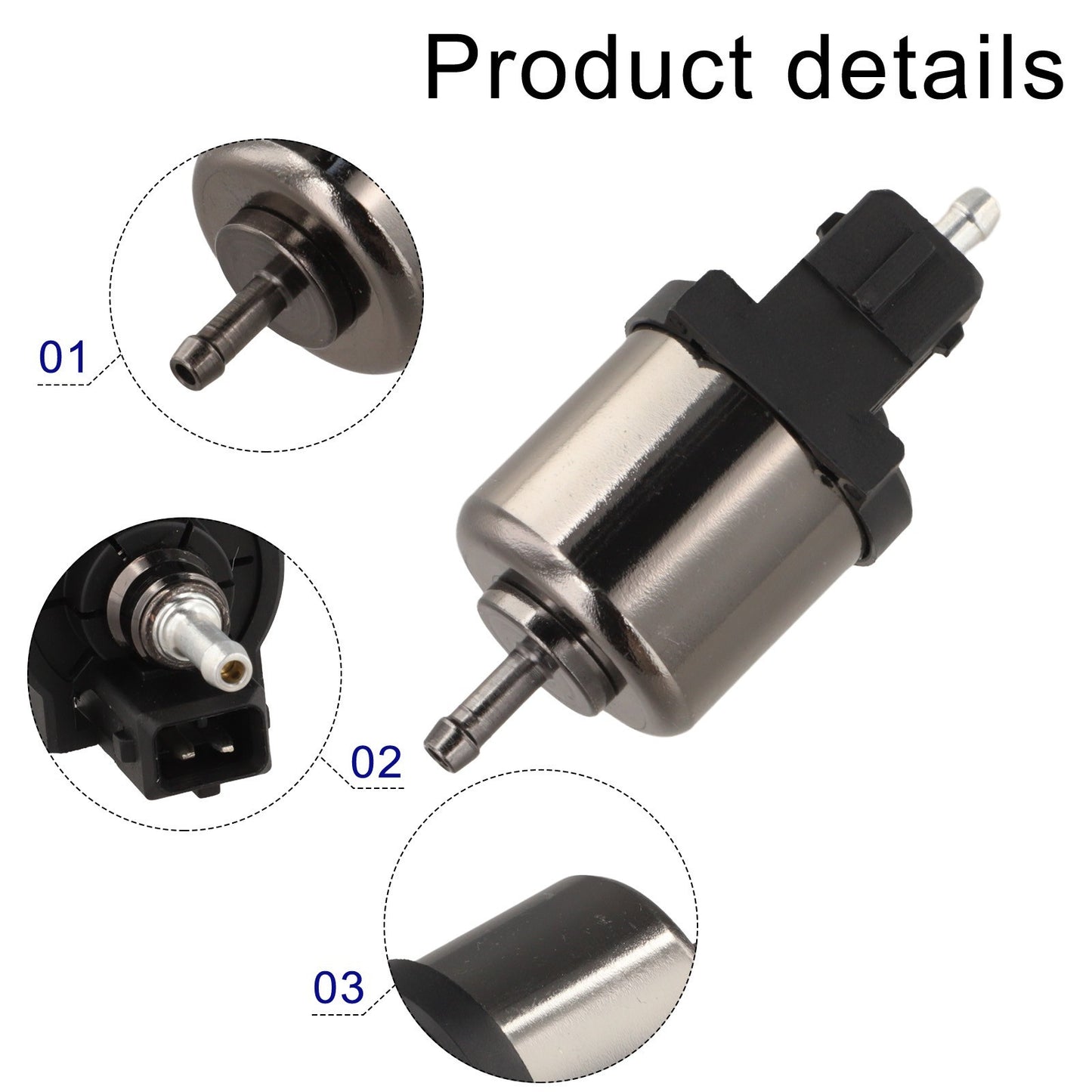 12V Ultra Silent Diesel Fuel Pump for Car Heater with Intermittent Operation