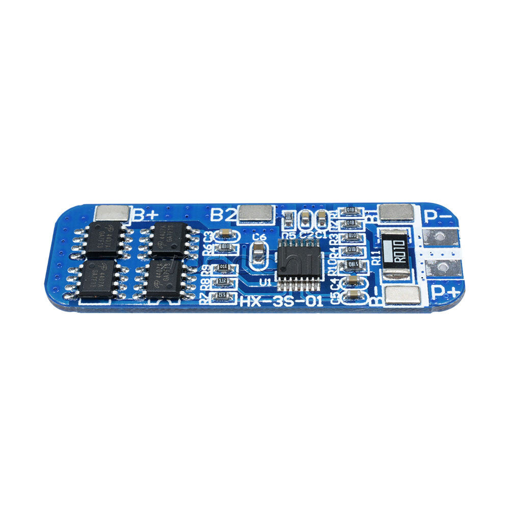 10PCS 3S 12V 18650 10A BMS Charger Li-ion Battery Protection Board HX-35-01