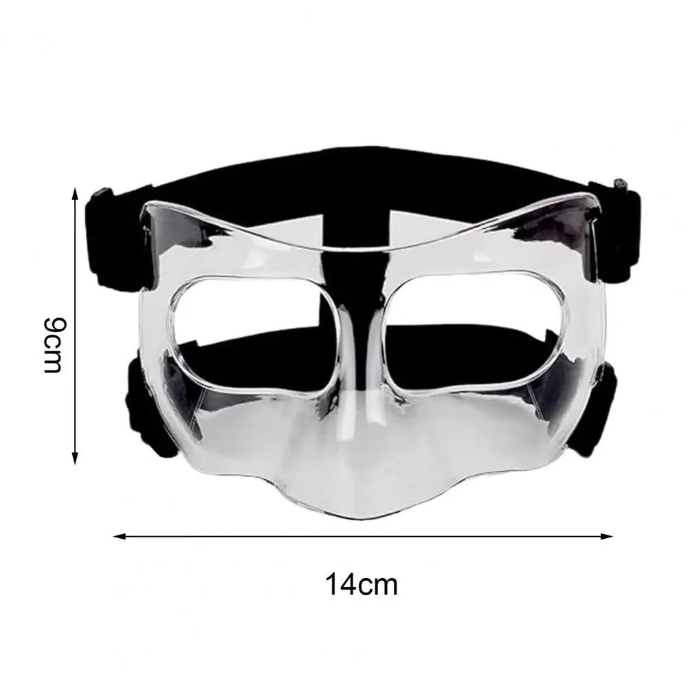 Basketball Face Protector Adjustable Nose Guard for Volleyball Football Use
