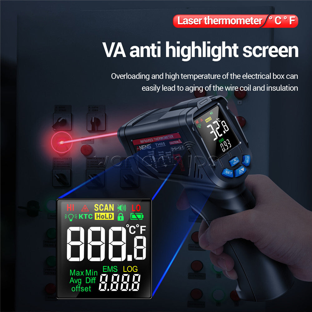 TH05 Industrial Infrared Laser Thermometer Non Contact Temperature Gun  20-650 ℃