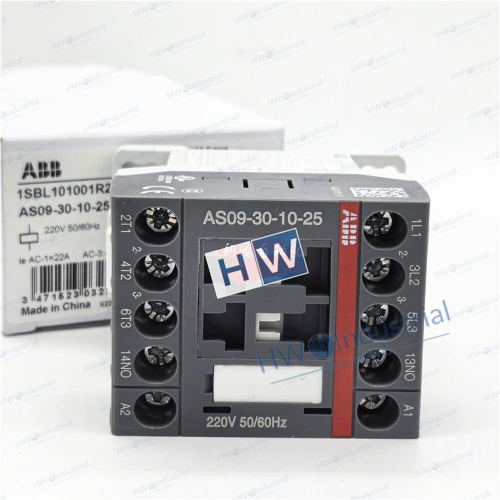 1/Piece AS09-30-10-25 AC220V  ABB AC Contactor