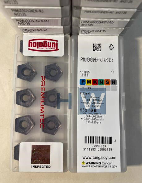 Box/10Pcs CNC blade PNMU0905GNEN-MJ AH3135