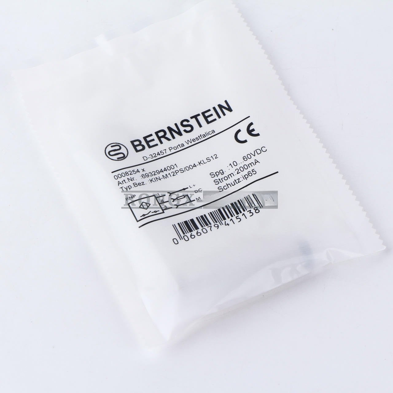ONE for Bernstein KIN-M12PS/004-KLS12 Proximity Switch Sensor