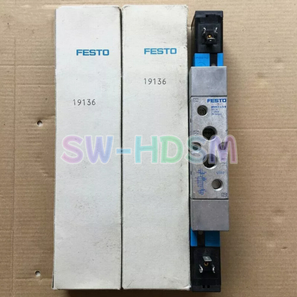 1PCS  For FESTO JMVH-5-1/4-B 19136 Solenoid Valve freight free