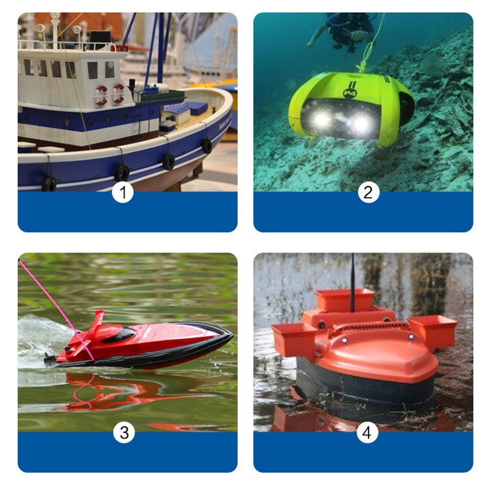 Reliable 16V 300W Underwater Propeller with Brushless Motor for RC Boats
