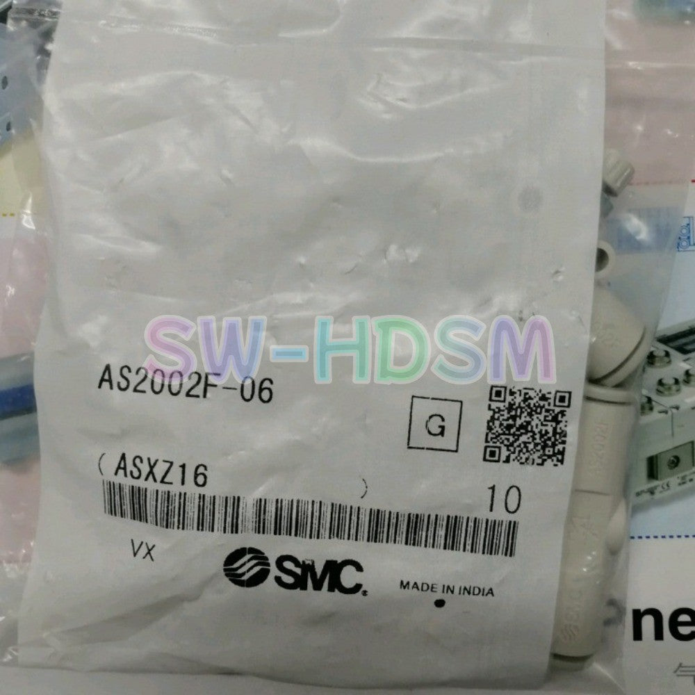 10PCS/BAG  for SMC Straight Throttle Valve AS2002F-06 Freight Free