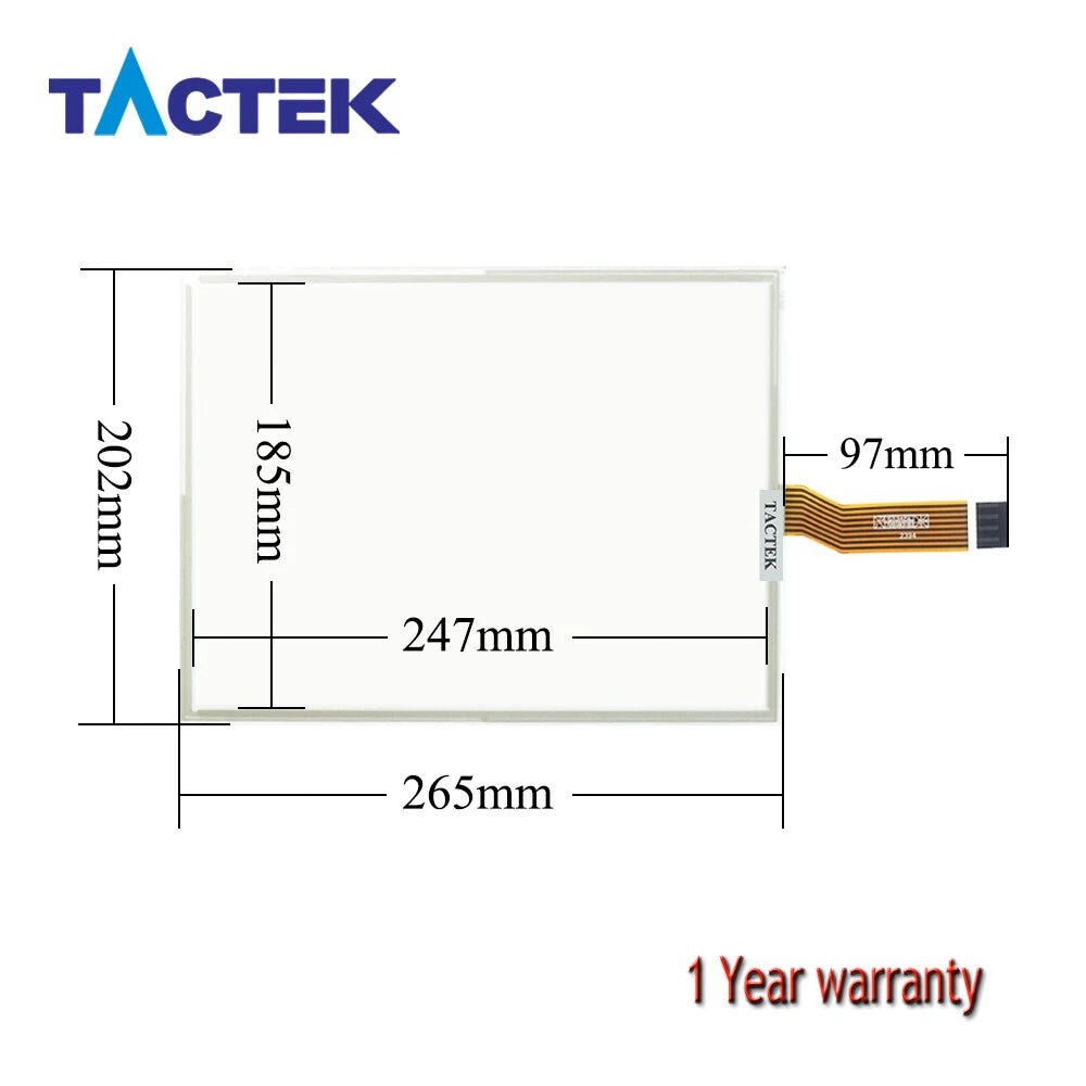 Touch Screen for 2711P-RGT12 2711P-RGT12SP Panel Glass Digitizer with Overlay/d