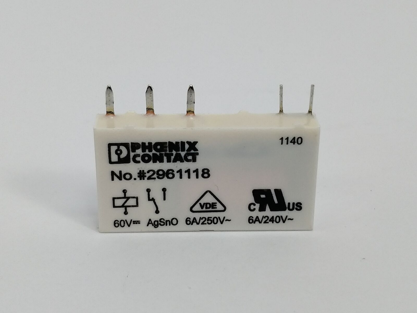 10pcs PHOENIX CONTACT Relay Module 2961118 REL-MR-60DC/21