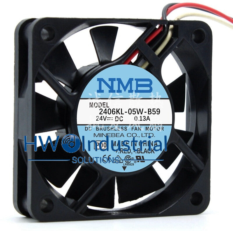 1PC  NMB 2406KL-05W-B59 60*15mm 6cm 24V 0.13A Fanuc System Cooling Fan