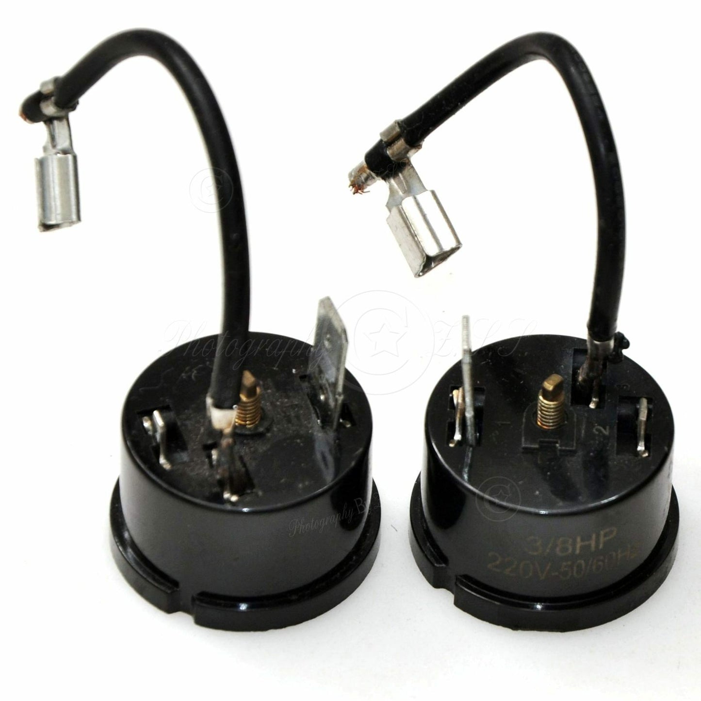 2x Universal 3/8 HP 280 W Refrigerator Washer Cooler Motor Overload Protector
