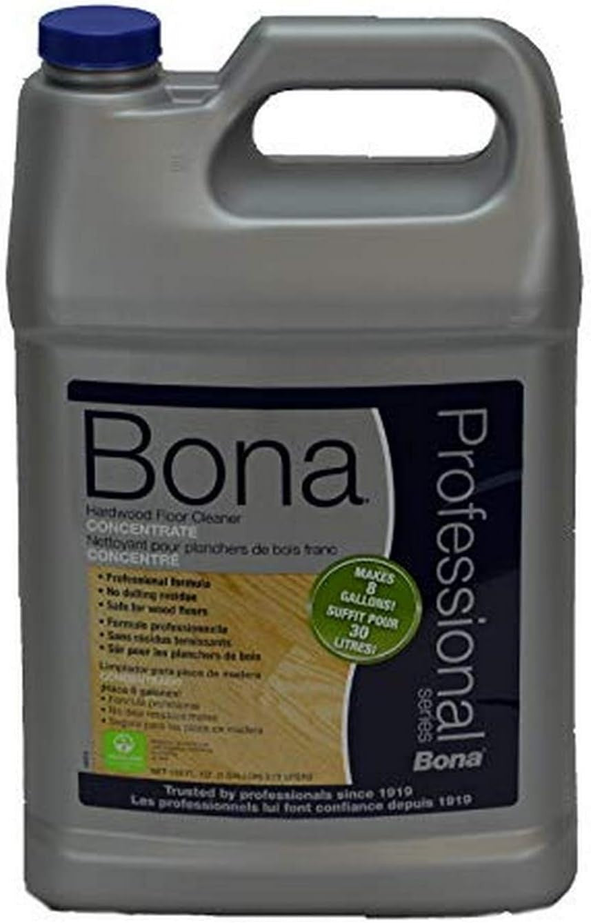Hardwood Floor Cleaner Concentrate, 1 Gallon, Pro Formula, Streak-Free