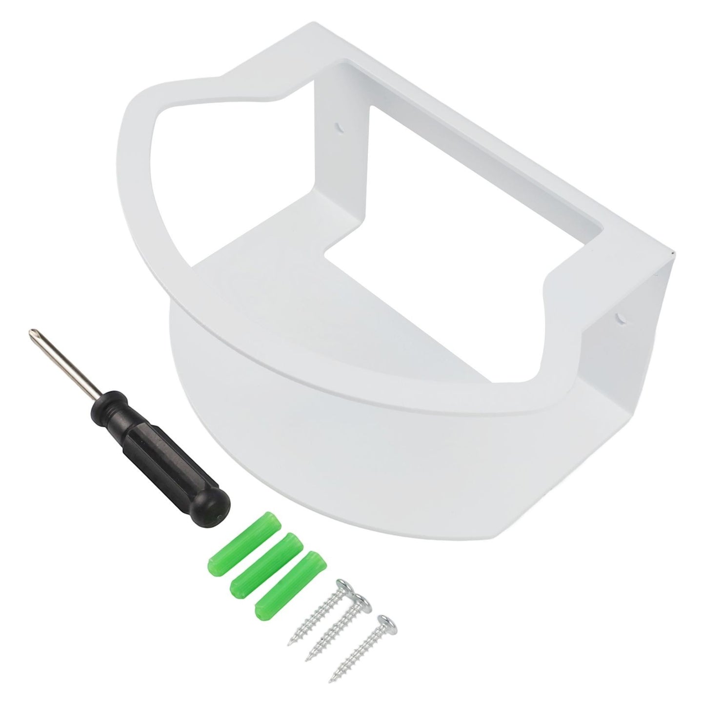 White Removable Metal Wall Mount Compatible with For EERO Pro7 Easy Install