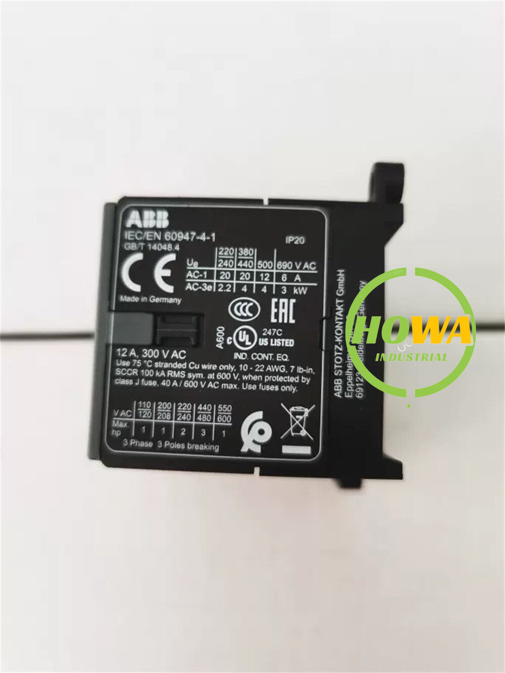 1/piece  ABB Contactor B6-30-01 B6-30-01-F 24V 110V 220V 380V
