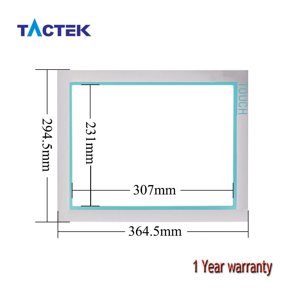 6AV6 644-2AB01-2AX0 Touch Screen Panel for 6AV6644-2AB01-2AX0 MP377 15"+ Overlay