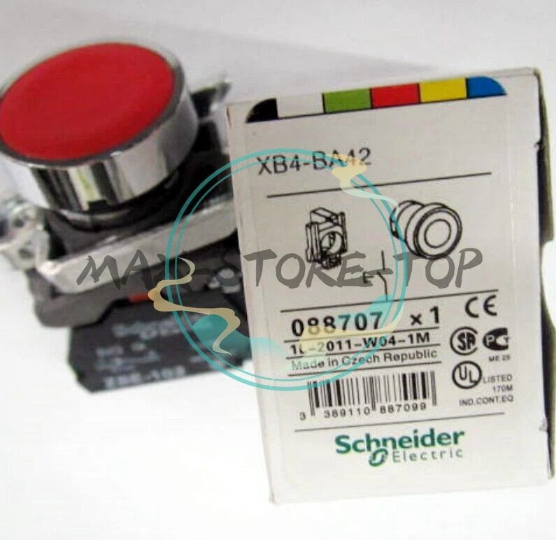 1PCS  XB4BA42 Schneider XB4-BA42 XB4BA42 Quality assurance Fast Shipping