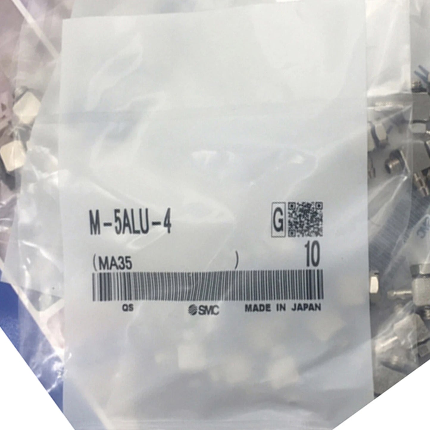 10pc  SMC M-5ALU-4 Barb Elbow connector Fitting Free ship  #P