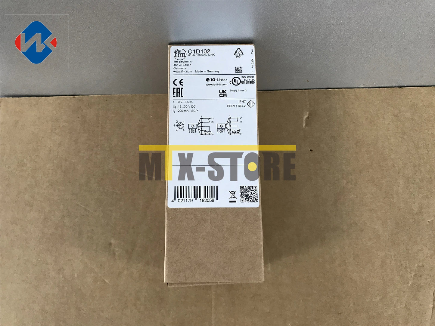 1PCS  IFM 01D102 O1D102 O1DLF3KG  Photoelectric Distance Sensor #P