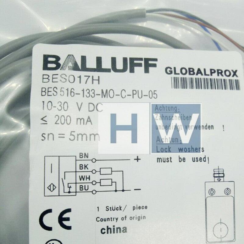 1PC BES017H Inductive Sensor Proximity Switch BES 516-133-MO-C-PU-05