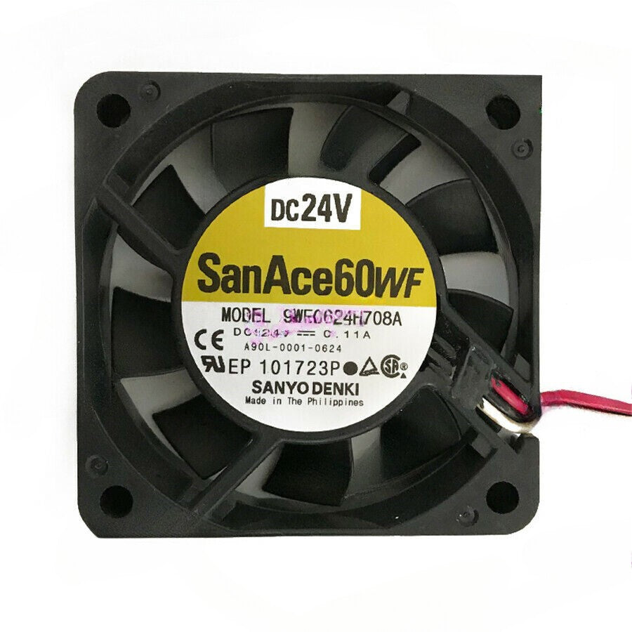 SANYO 6015 24V 0.11A 9WF0624H708A FANUC fan 90 warranty