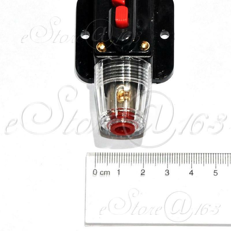 Automatic Air Switch Car Audio Circuit Breaker 12V 80A Fuse Overload Protector