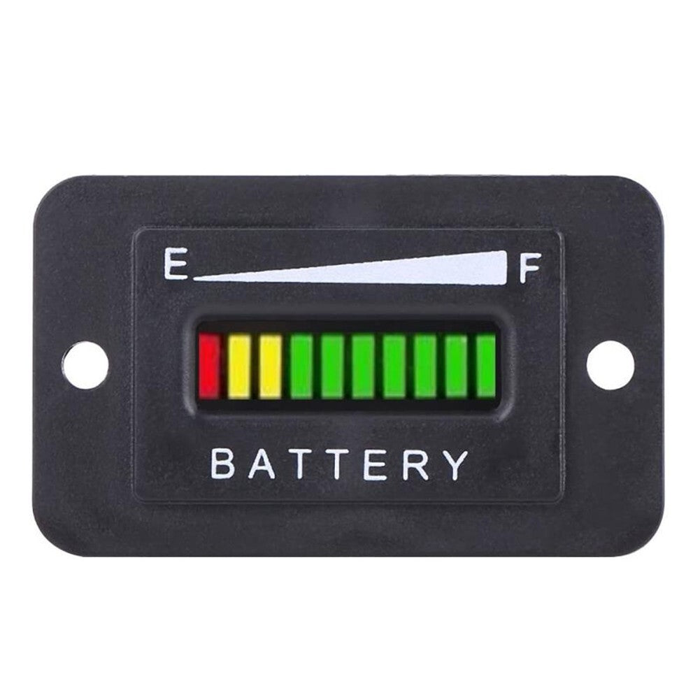 Battery Indicator Golf Cart Parts Black Spare Accessories 48 Volt LED Hot