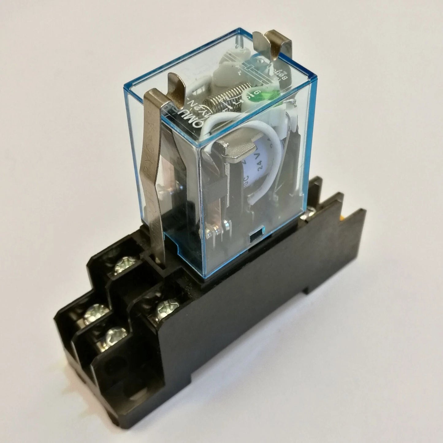 MY2N-J MY2NJ HH52P-L 24V DC Coil Cube Relay & PYF08A Socket Base