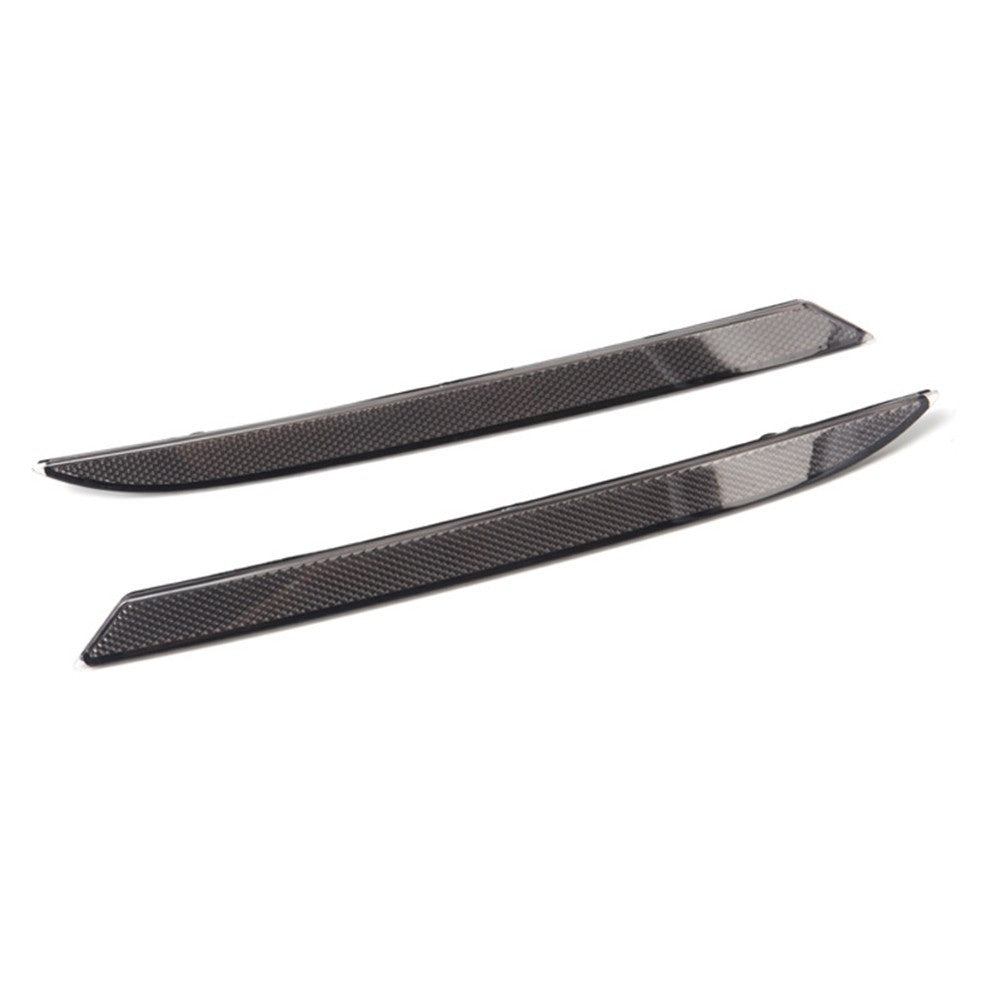 Black Smoked Lens Rear Bumper Reflector Lenses For Ford For Mustang 2018 -2022