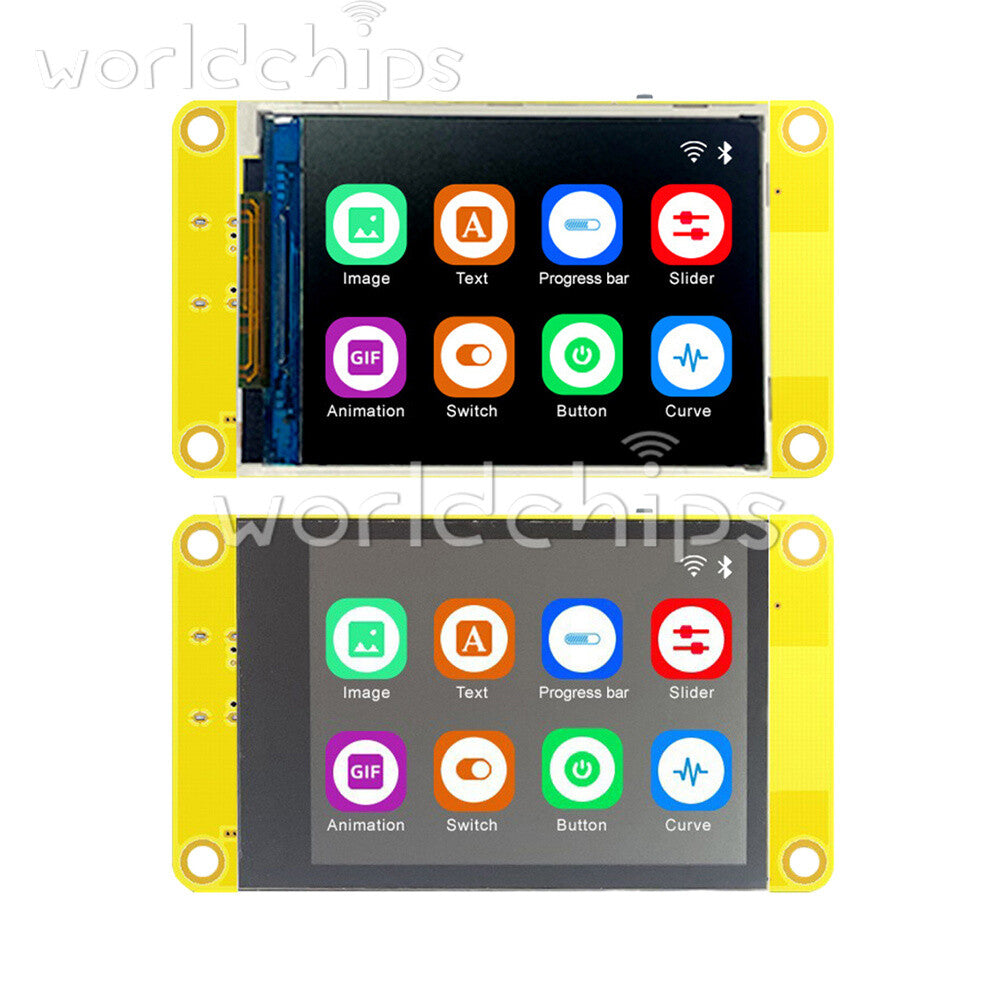10PCS ESP32 WIFI Bluetooth Development Board 2.2 Touch LCD Display Screen Module