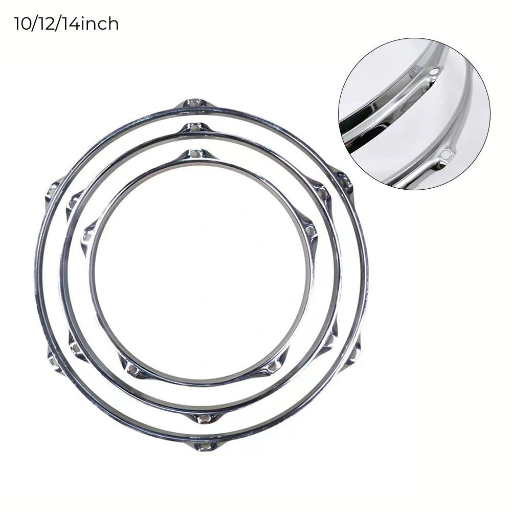 Heavy Duty Battery Hoop Silencer for Rim Guards 8 10 12 14 inch Snare Drums