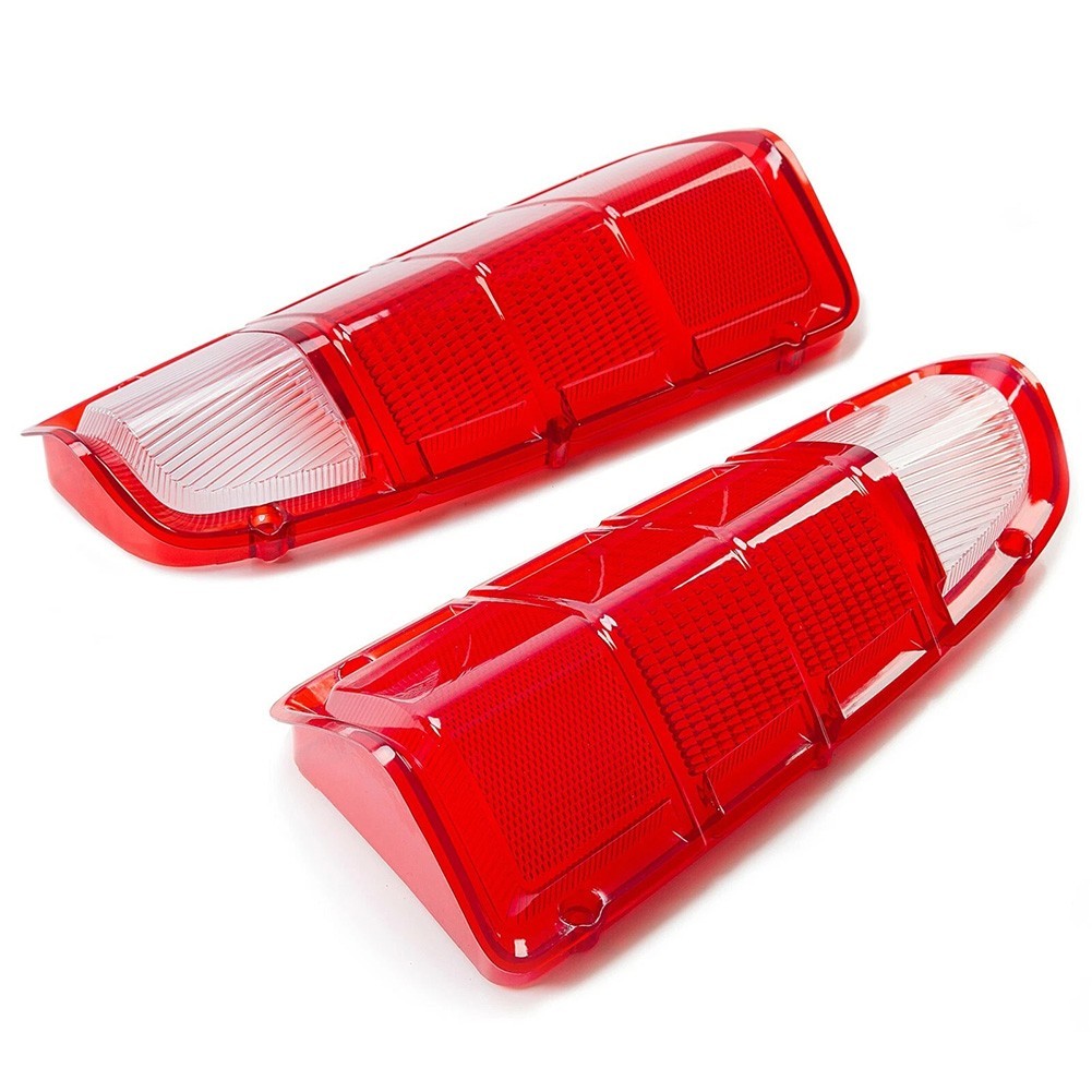 Set of Tail Light Lens LH RH for Dodge Truck and Power Wagon 1972 1980