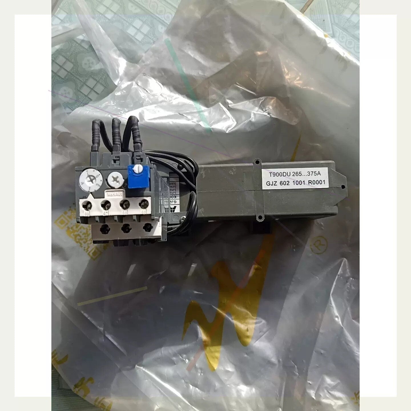 1/Piece ABB T900DU thermal Overload Relay Transformer T900DU-375 265-375A
