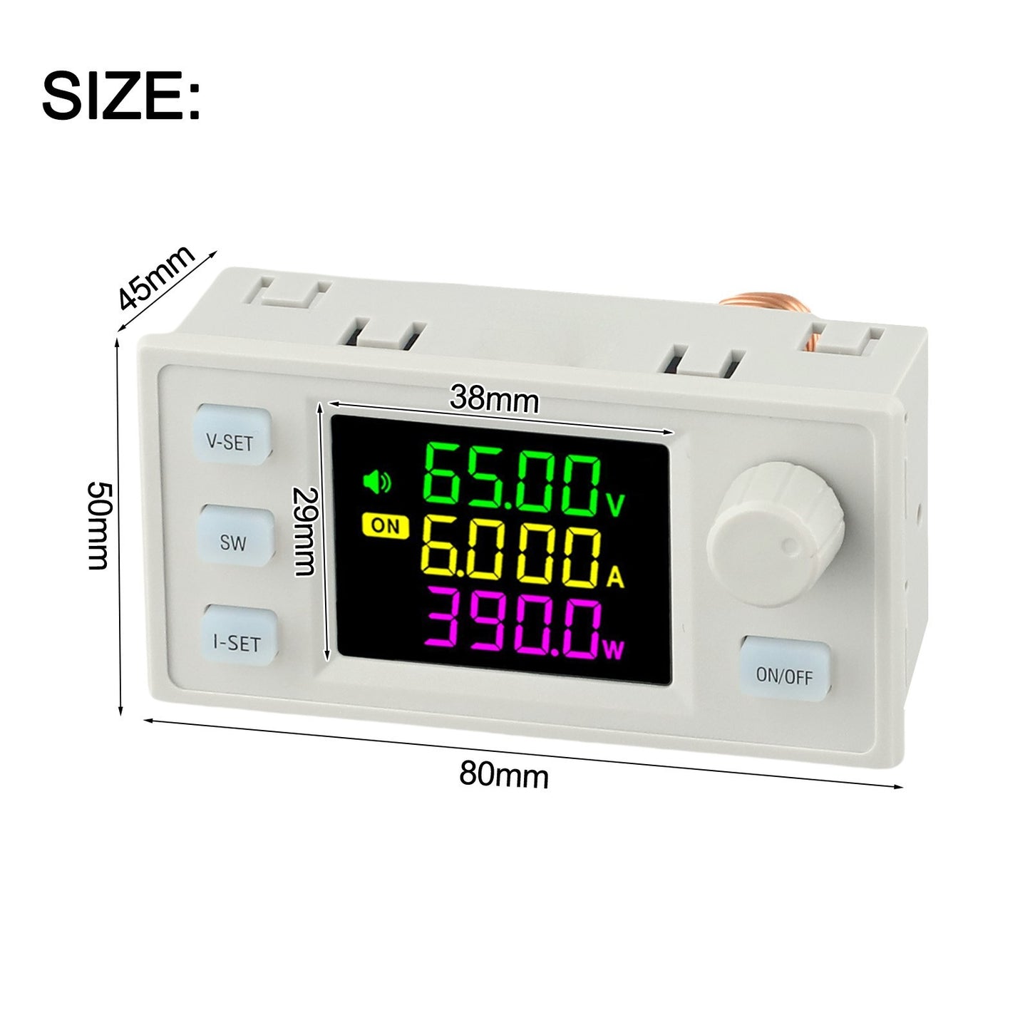 Sophisticated Design Professional LCD on a 390W Adjusting Power Supply