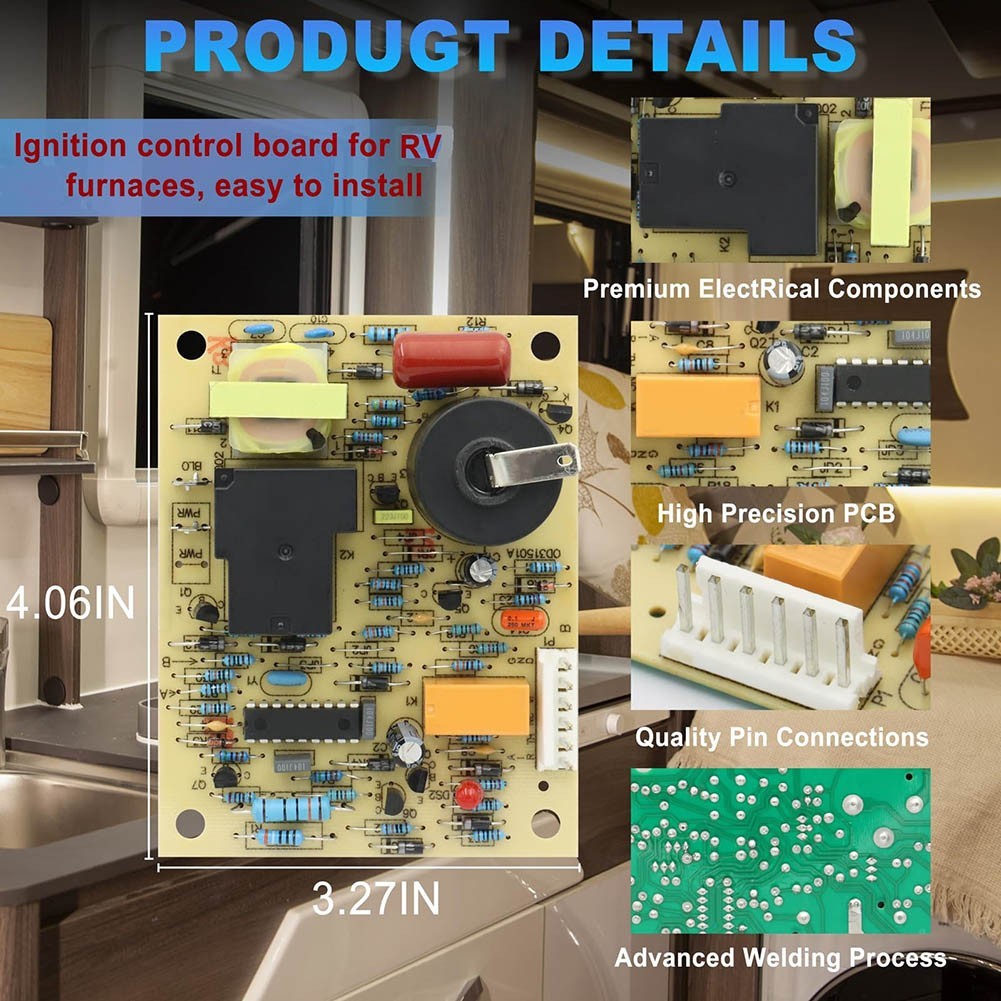 Ignition Circuit Board for Atwood and For Hydro Flame Furnaces Model For 31501