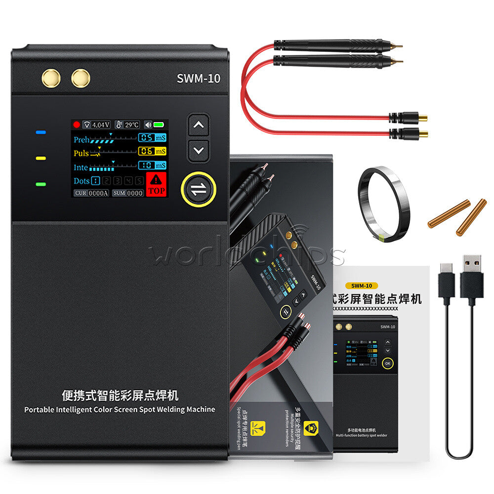 FNIRSI SWM-10 Battery Welding Machine Portable Spot Welder Machine 18650 Battery