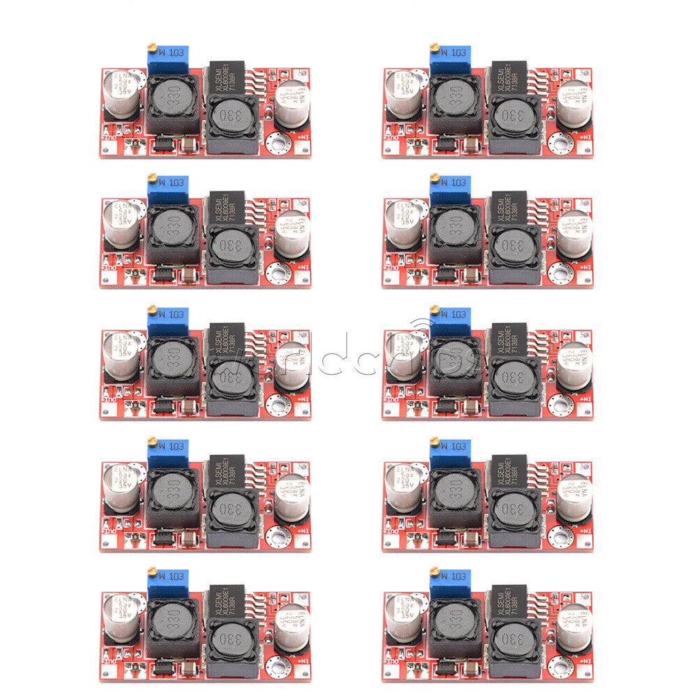 10PCS DC-DC Adjustable Step Up Down Converter XL6009 Power Boost Buck Module