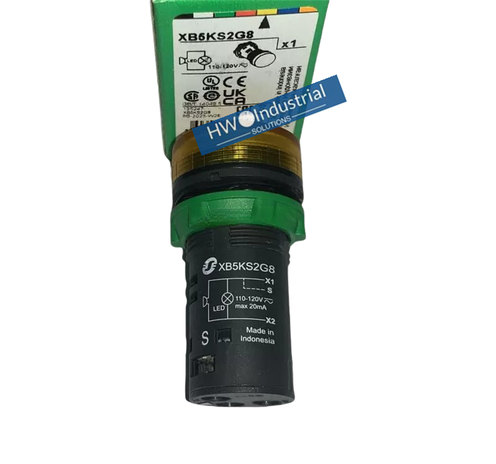 1/Piece  XB5-KS2G8 XB5KS2G8 Yellow with Light Buzzer 110-120Vac/dc