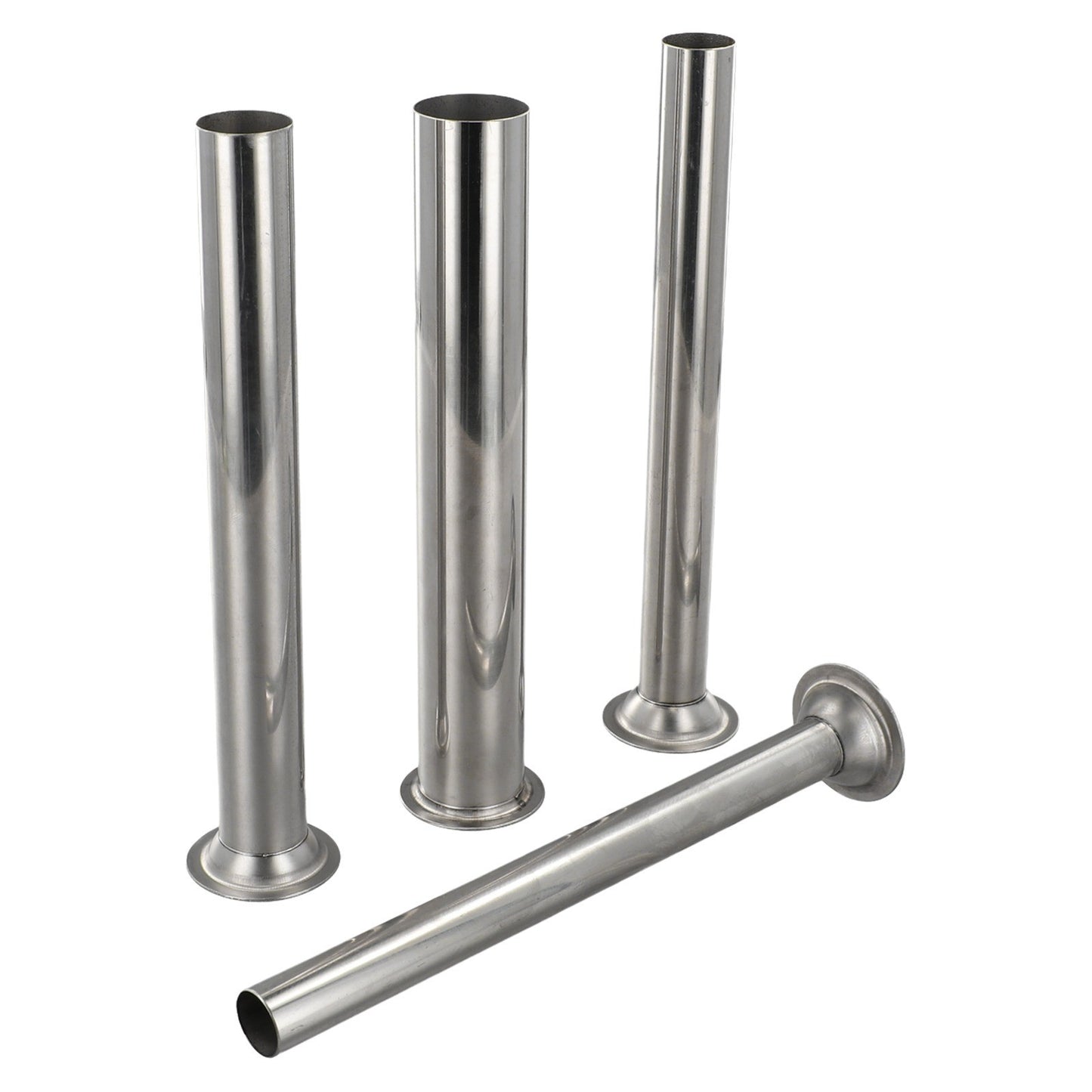 Stuffing Tubes Filling Tubes Funnels Nozzles Silver 38mm 165mm/6.5inch