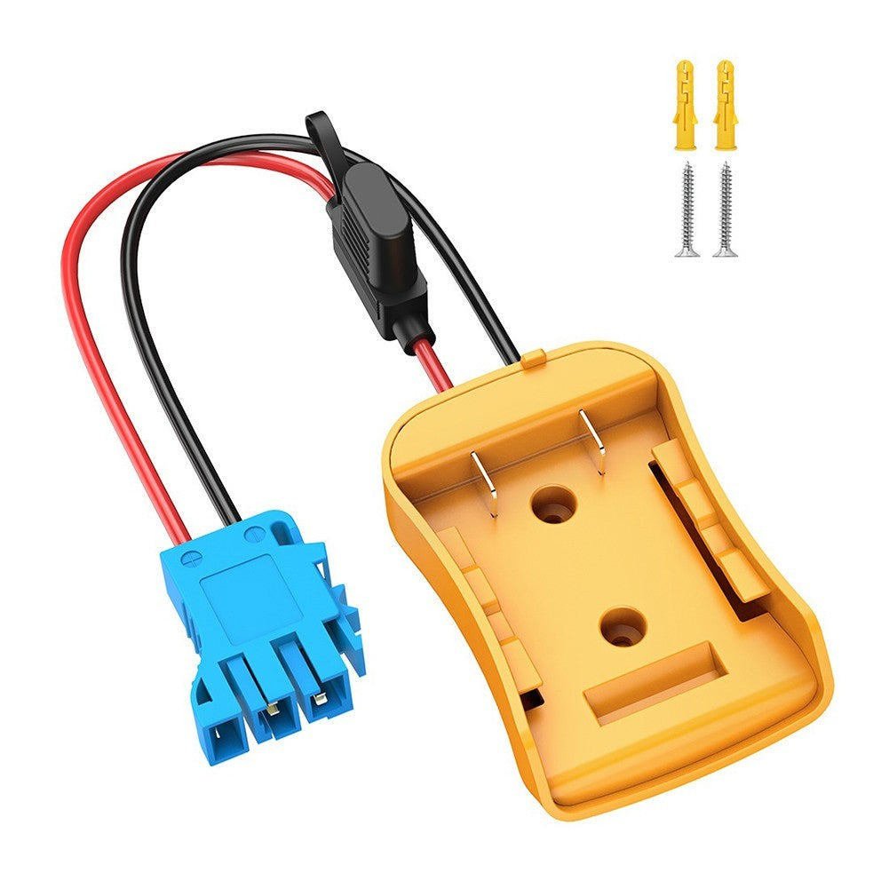 Compatible Battery Adapter for Dewalt 20V to Power 12V Riding Toys Safely