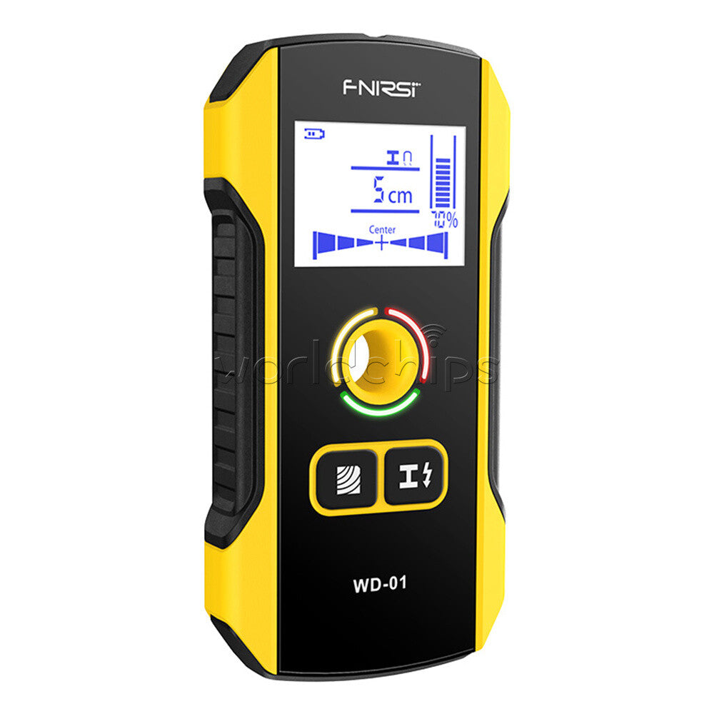 FNIRSI WD-01 Metal Detector Wall Scanner for AC Live Cable Wires Wood Stud Find