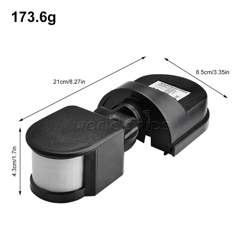 AC110-240V Wall Surface Mounted Waterproof Body Infrared Inductive Switch Sensor