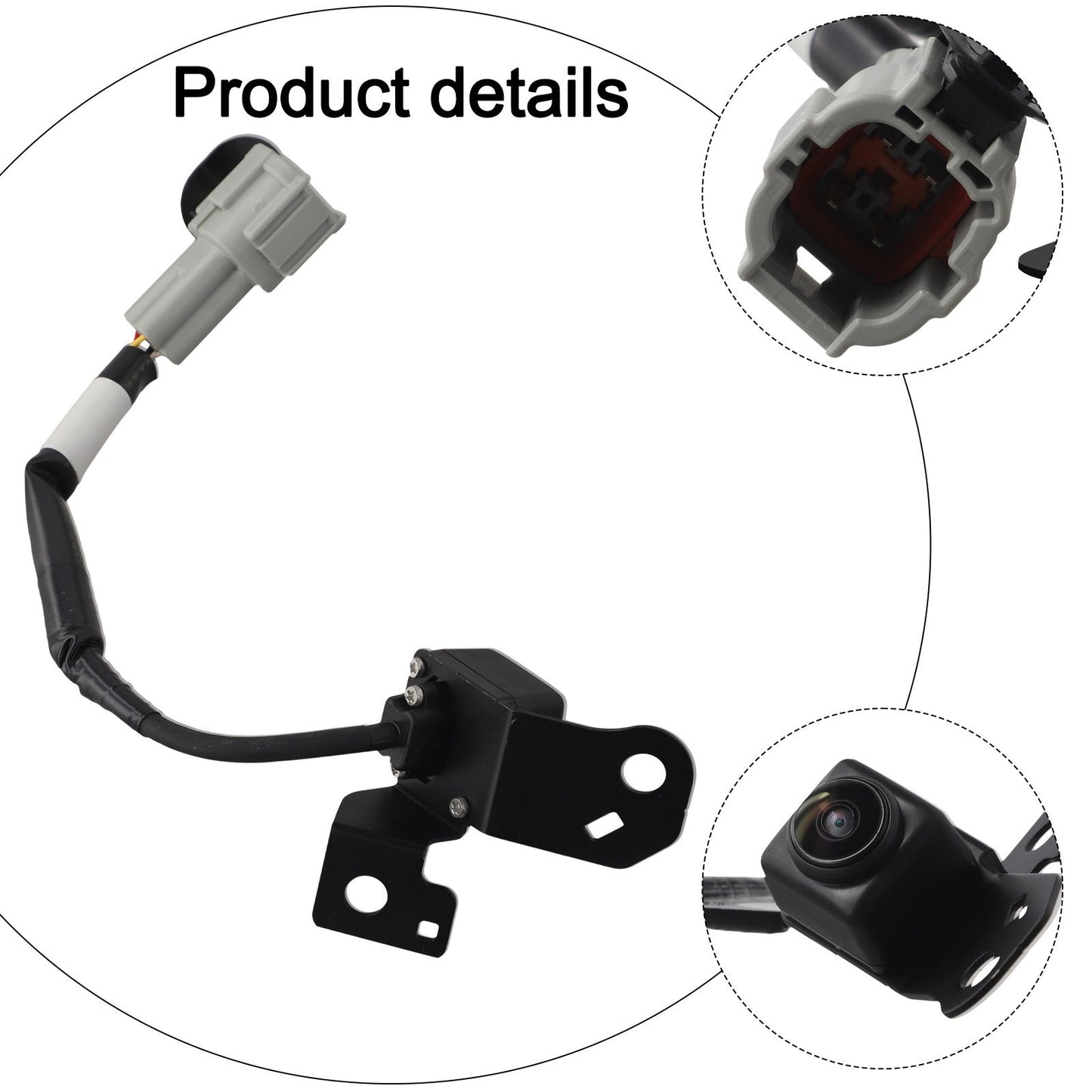 For Nissan Navara D23 Car Rear View Camera with Quick Installation 2016 to 2024