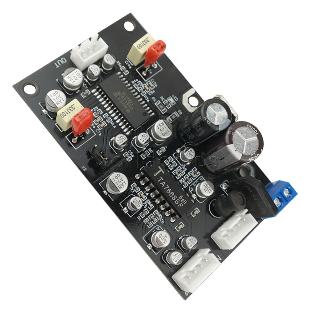 TA7668 Stereo Recorder Magnetic Preamplifier Board With CXA1332 Noise Reduction