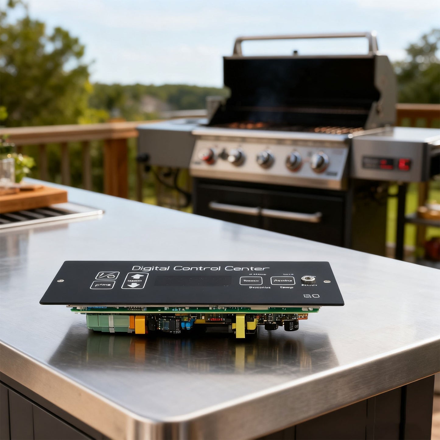 Grill Temperature Management Board for Louisiana Grills with Digital Display