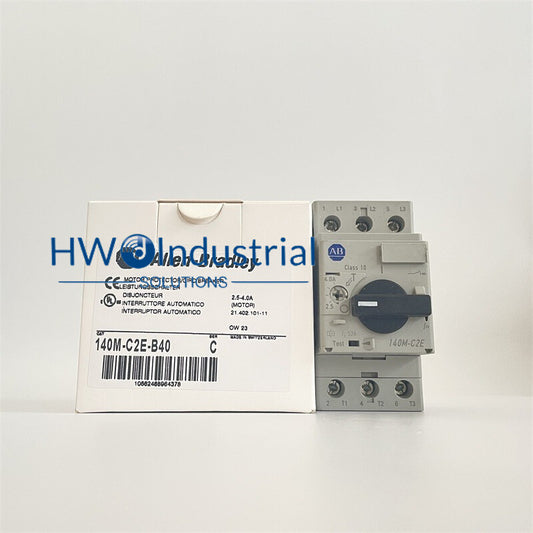 1Pc  Motor Protector Circuit Breaker 140M-C2E-B40 Current 2.5-4.0A