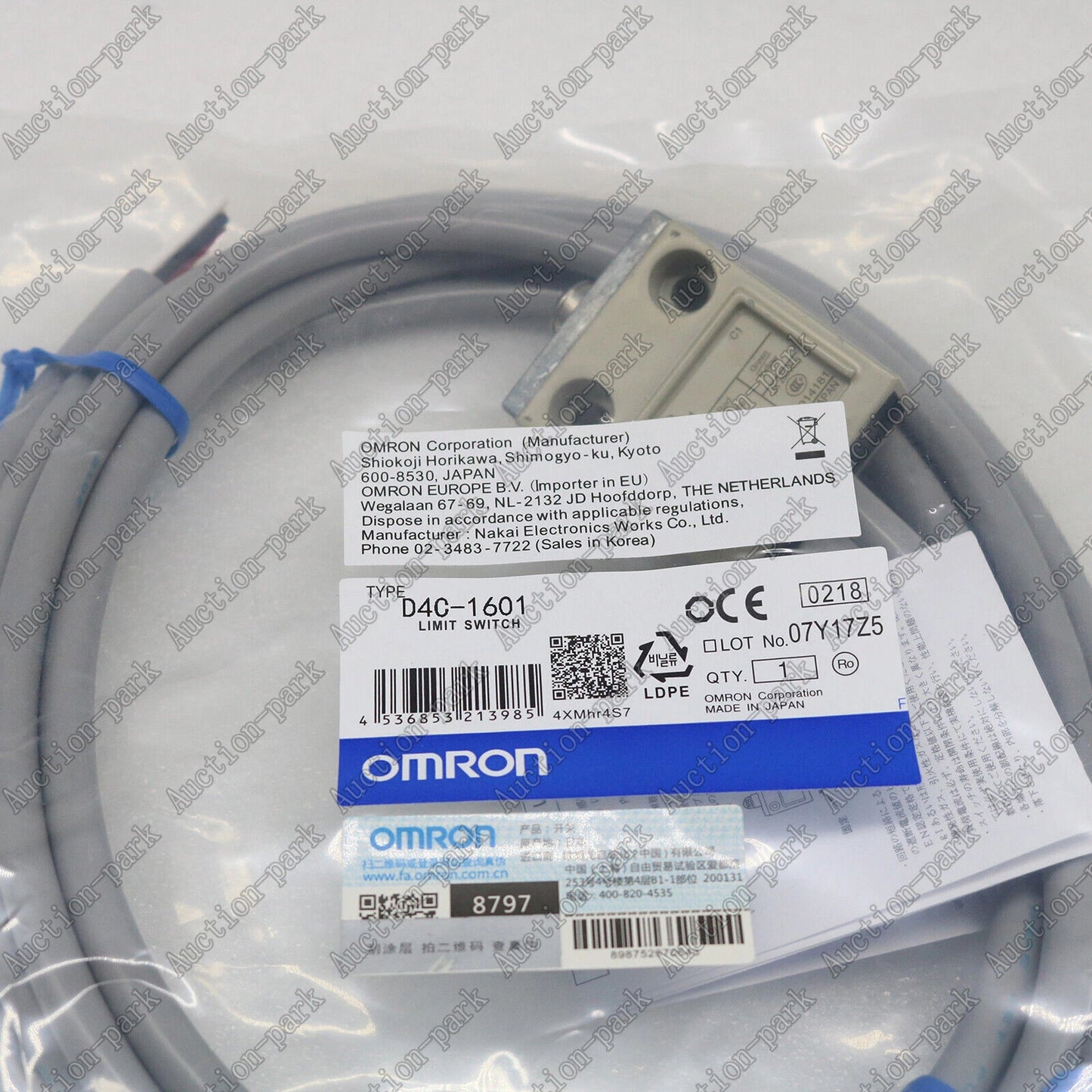 1PC D4C-1601 D4C1601 Limit Switch